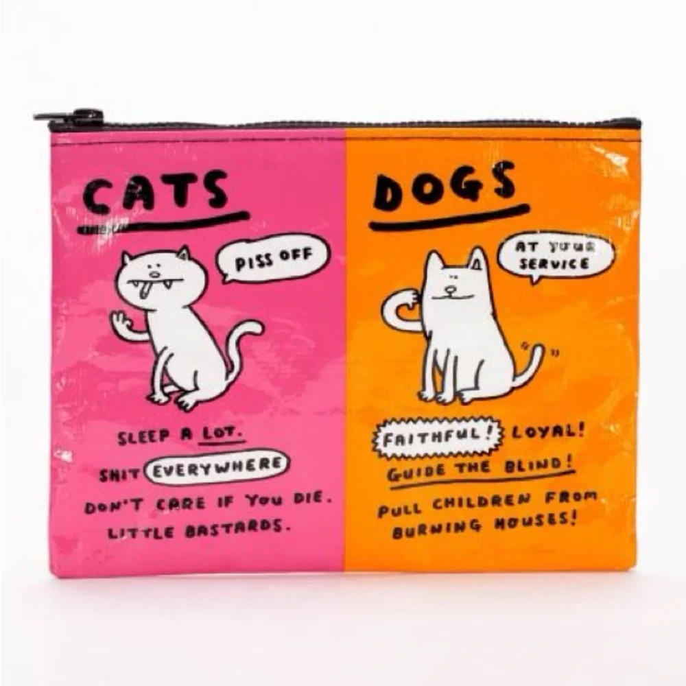 Blue Q Graphic Pouches - set of 2